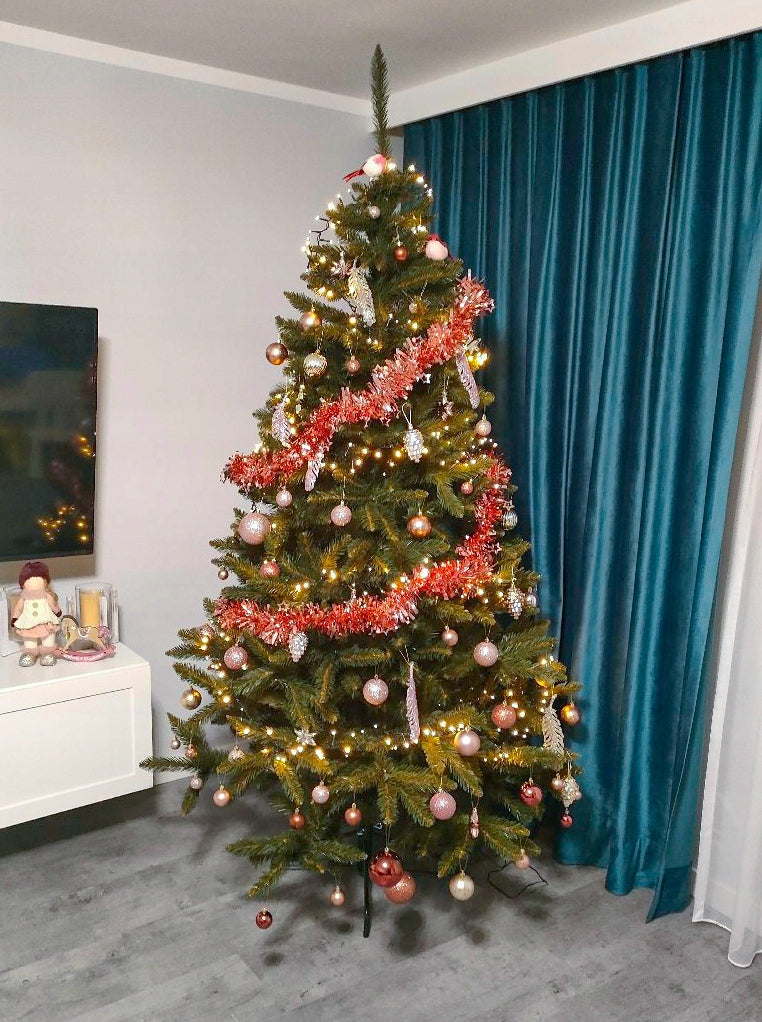 Dirbtinė Kalėdų Skandinaviška eglutė PVC 220cm.