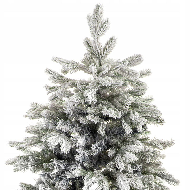 Apsnigta dirbtinė Kalėdų eglutė 220cm. PE+PVC