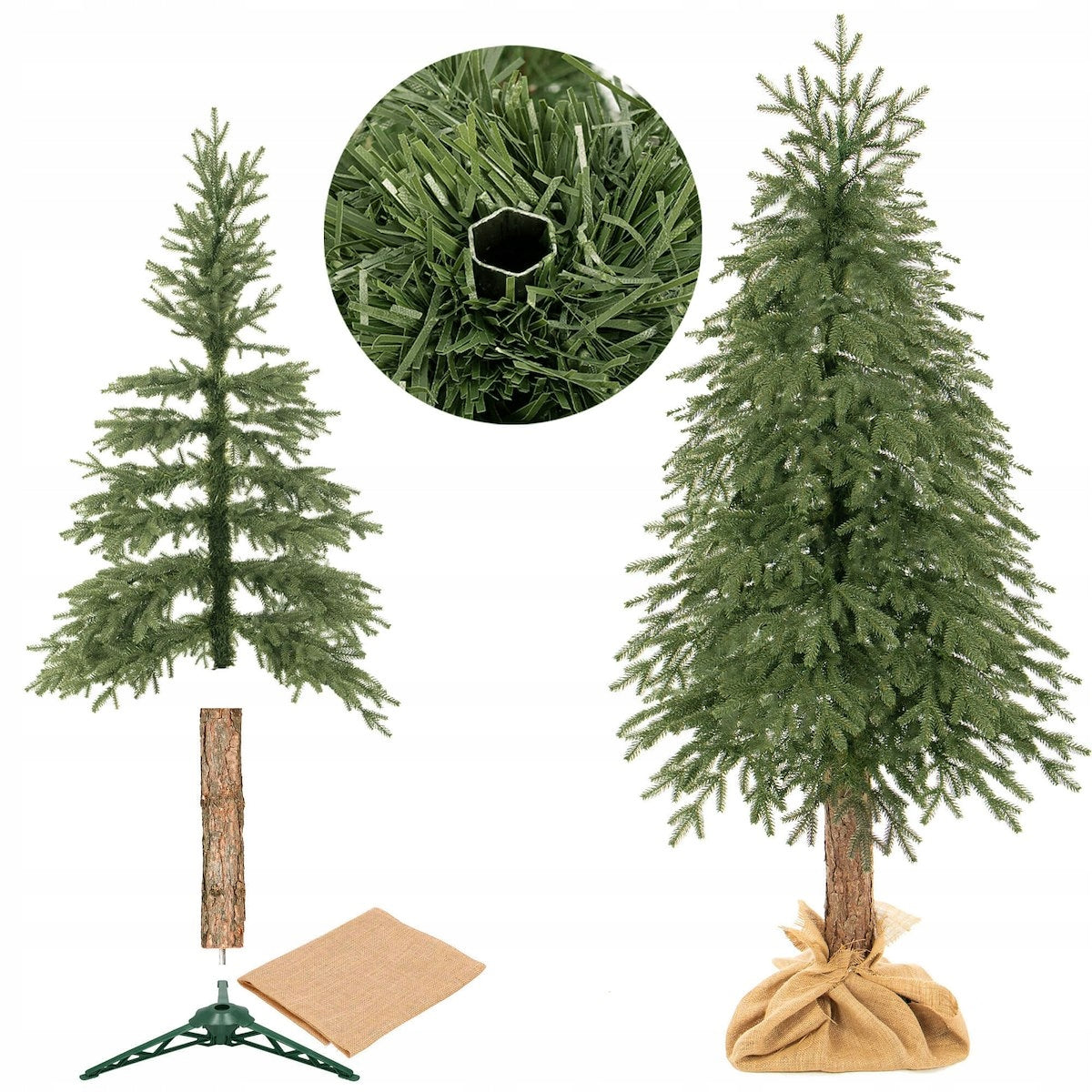 Dirbtinė Kalėdų eglutė 220cm 100% PE