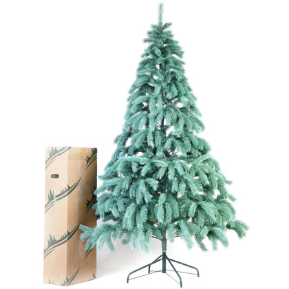 Dirbtinė mėlyna kalnų eglė Premium 100% PE 210cm.