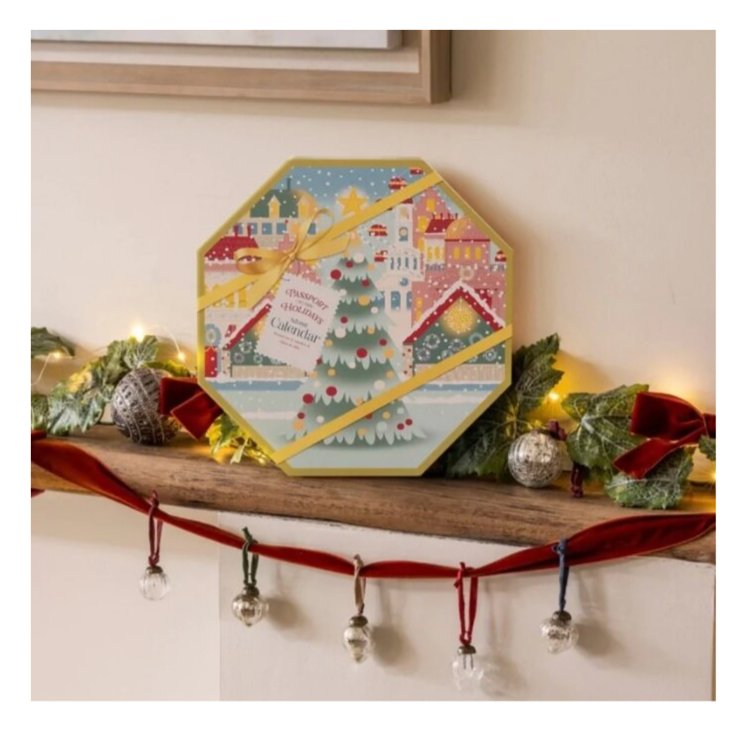 Advento kalendorius žvakėmis