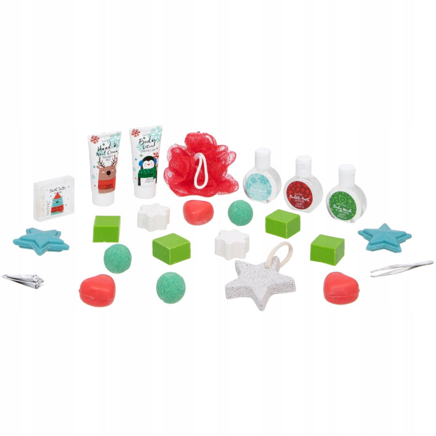 Advento kalendorius su kūno priežiūros kosmetika Technic Toiletry
