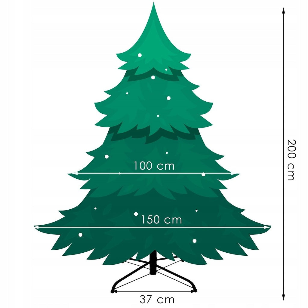 Dirbtinė Kalėdų eglutė PE 100% 200cm