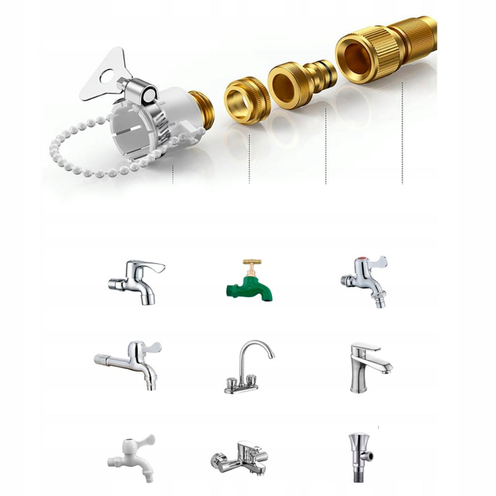 Sodo  žarna 15m, ištraukiamas pistoletas