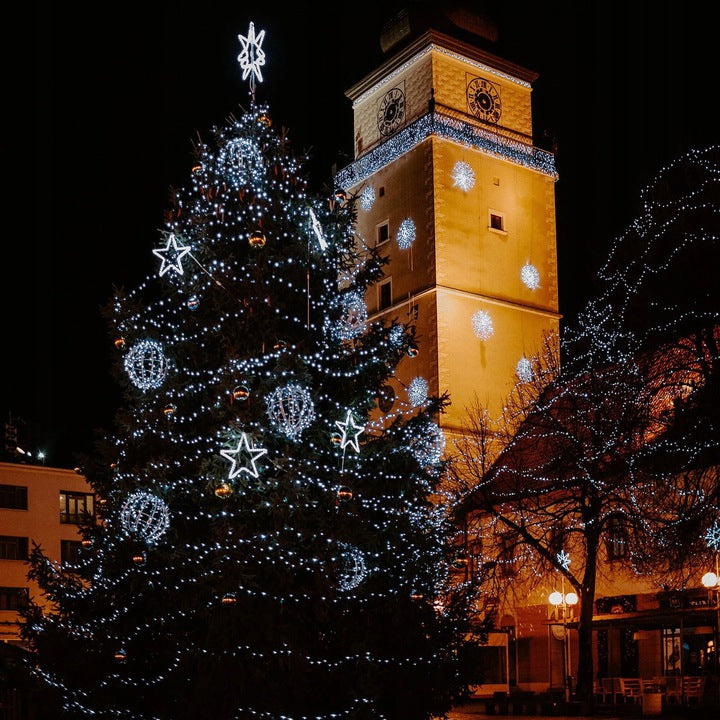 1500 LED elektrinė Kalėdinė girlianda