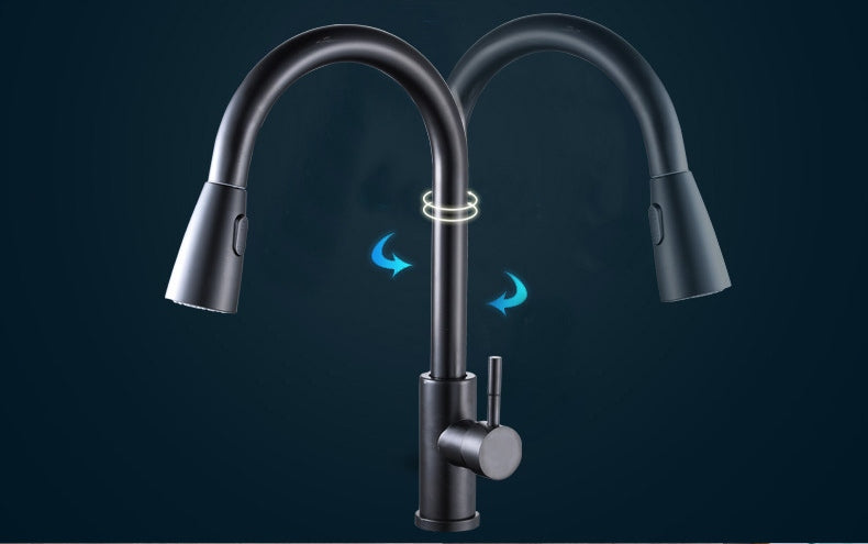 Virtuvinis maišytuvas Rebiko Black