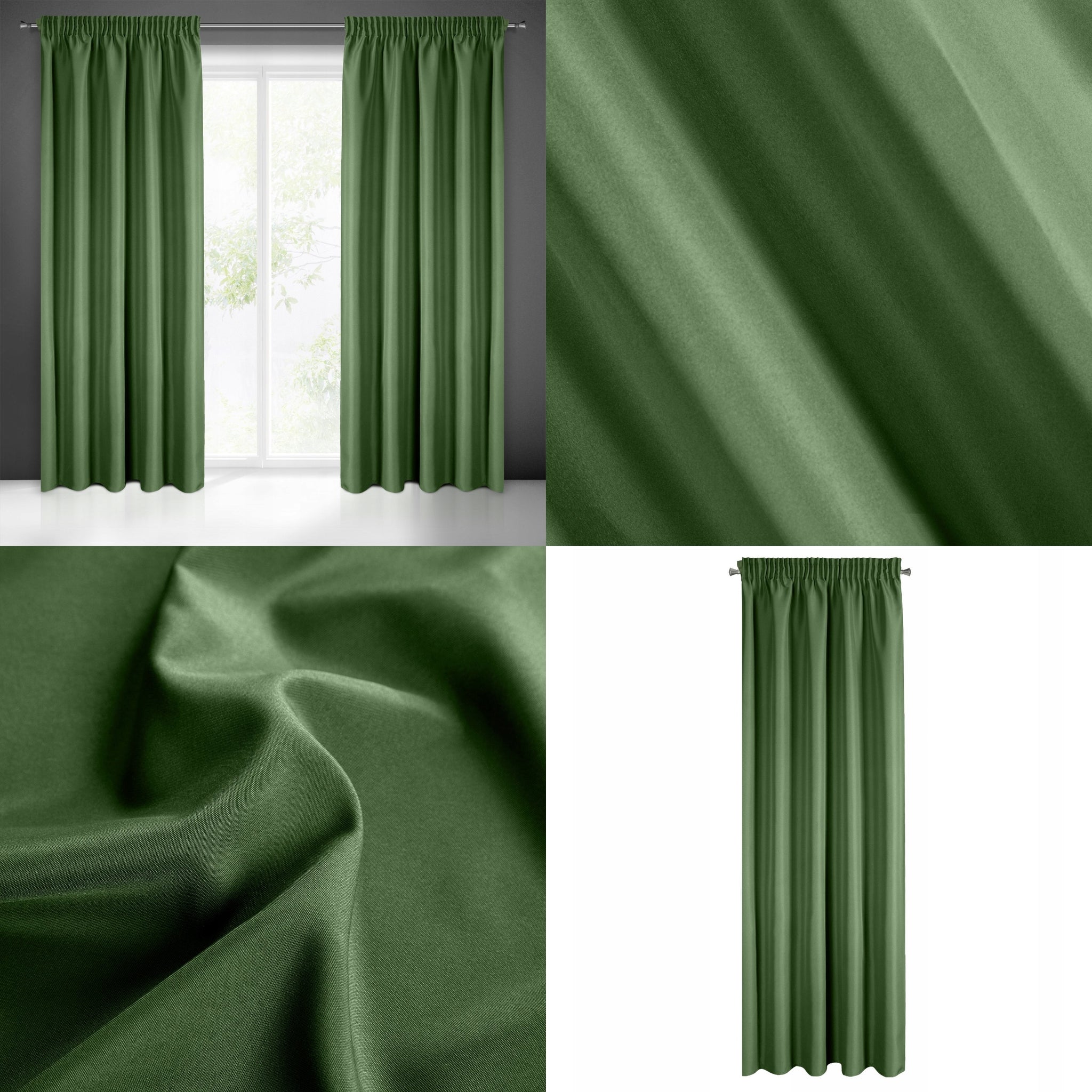 Pusiau tamsinanti užuolaida 250 x 140 cm