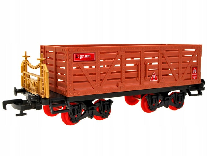 Didelis elektrinis traukinys su trasa + nuotolinio valdymo pultas