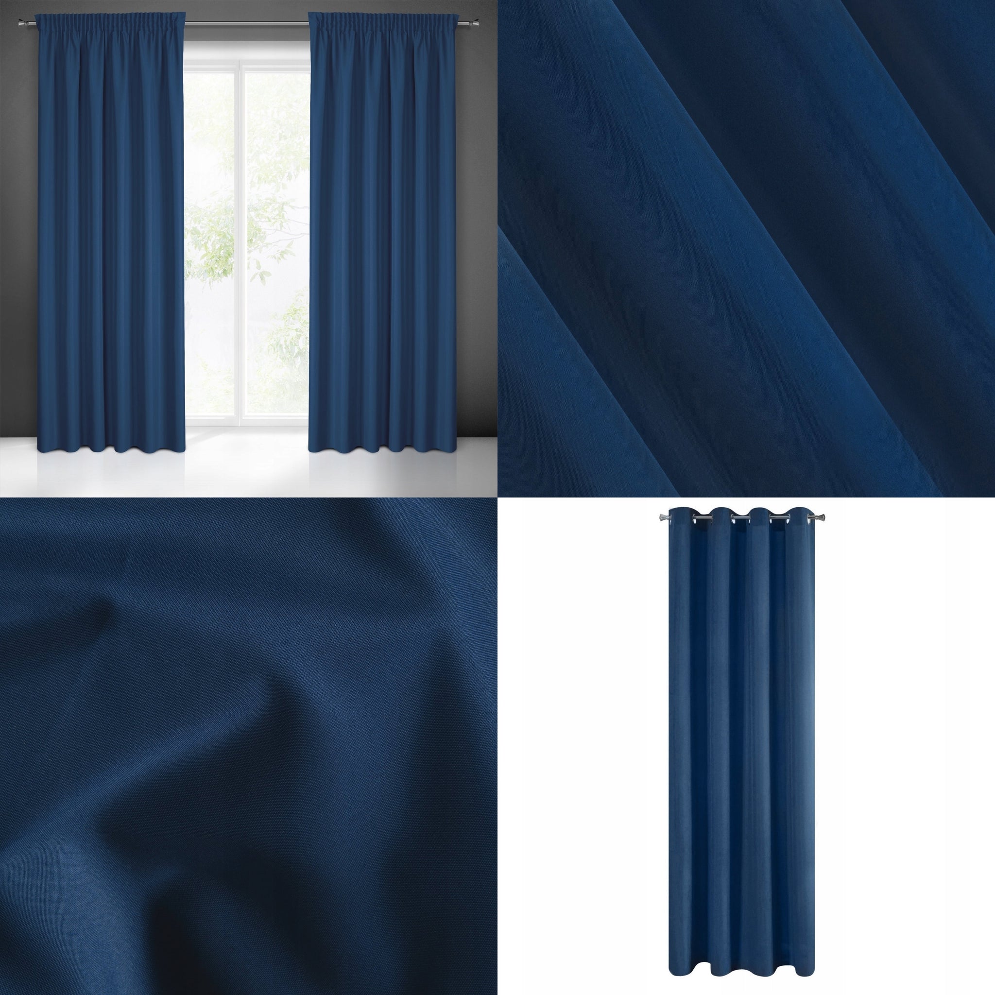 Pusiau tamsinanti užuolaida 250 x 140 cm