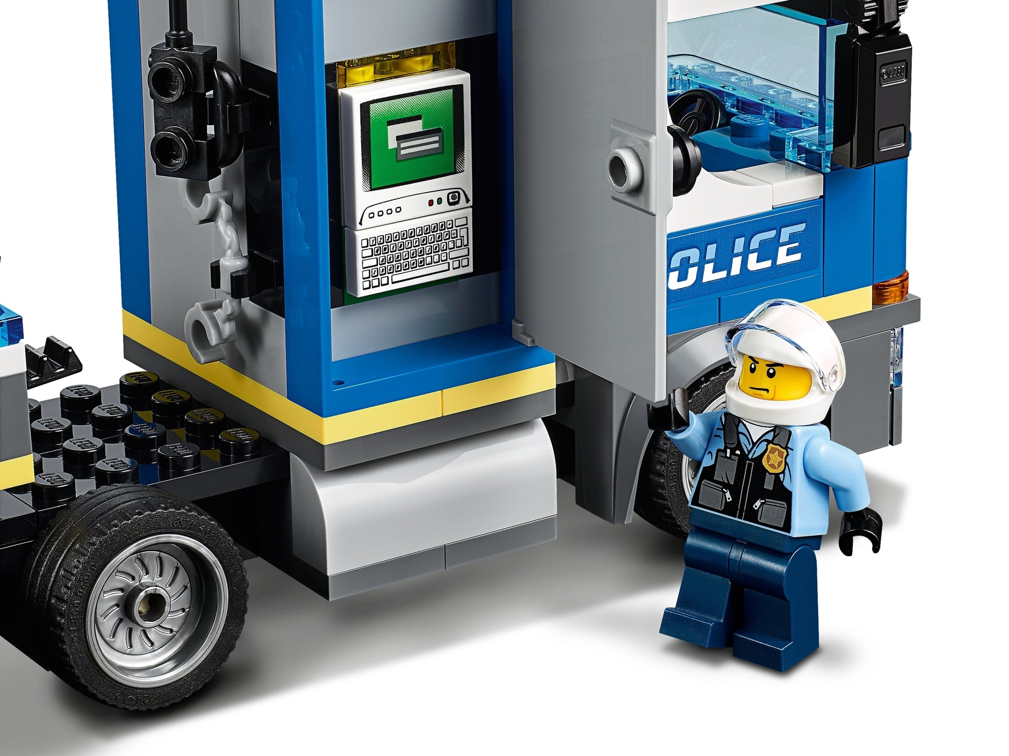 LEGO City 60244 policijos sraigtasparnio transportas 5+