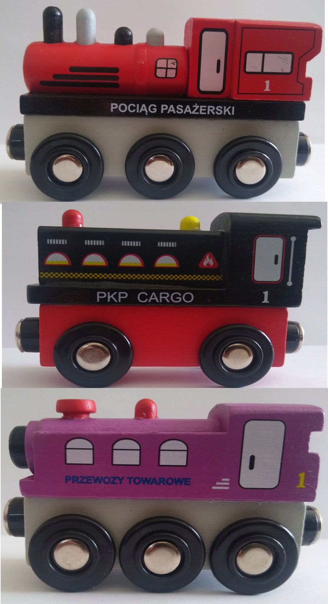 3 x Medinis traukinys