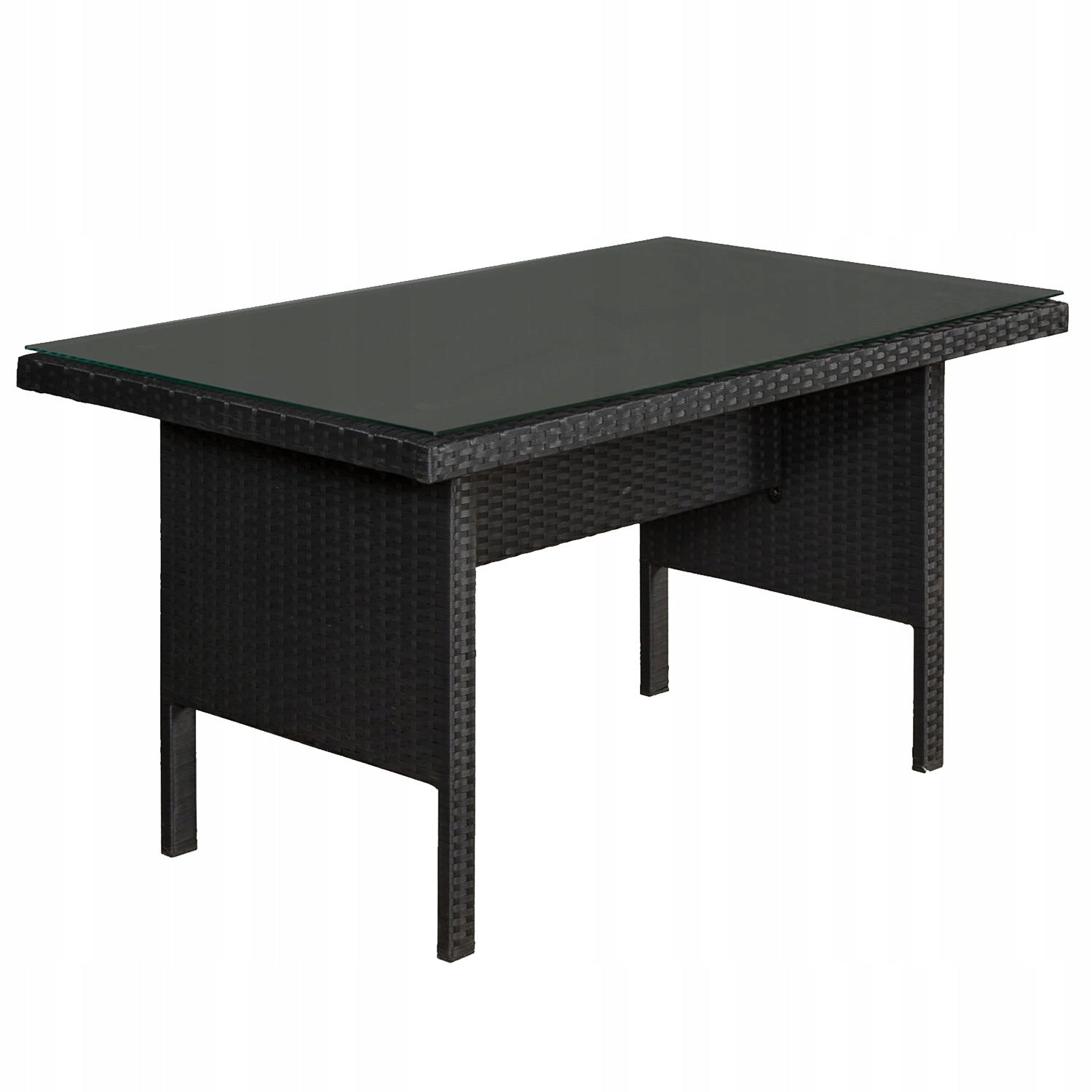 Sodo baldų komplektas juodas