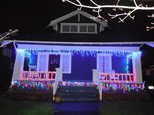 300 LED elektrinė lempučių girlianda (varvekliai)