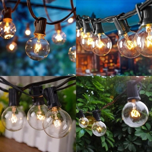 Lauko girlianda su 25 lemputėmis 7,6M