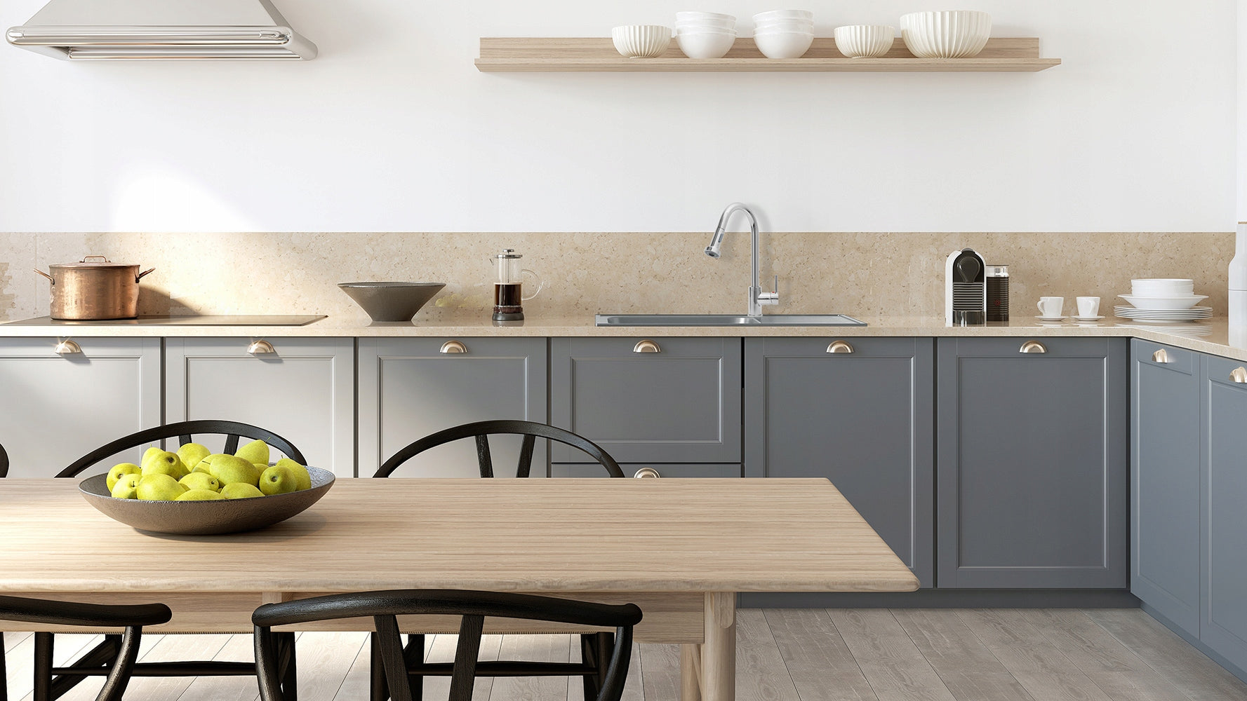 Virtuvinis maišytuvas su ištraukiamu snapeliu