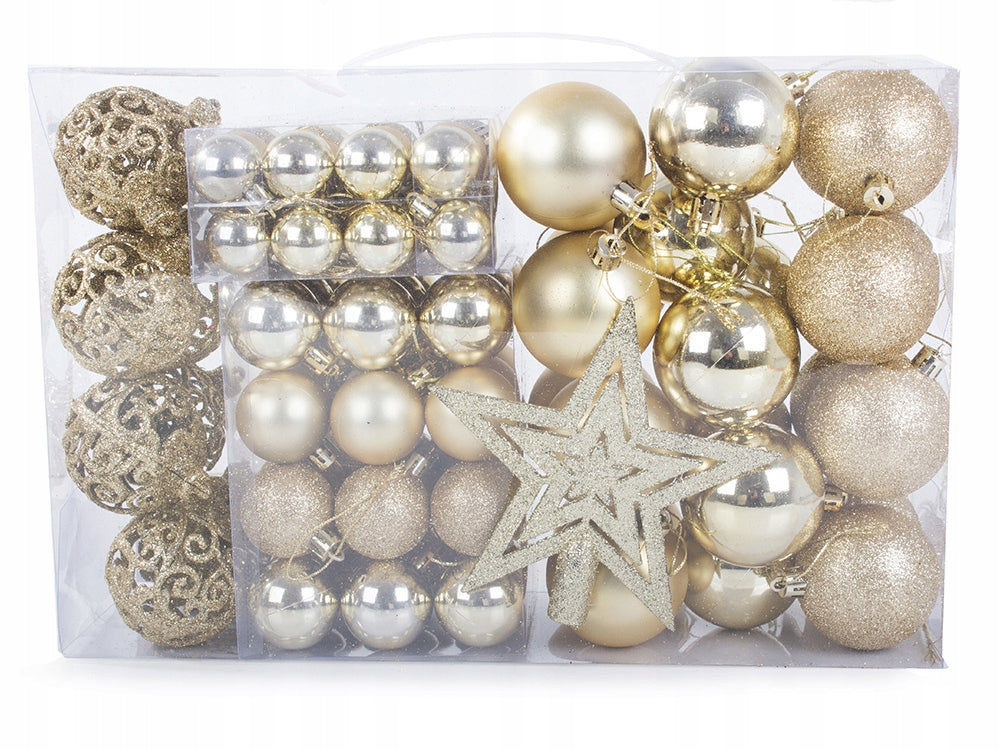 100vnt Eglutės žaisliukų rinkinys