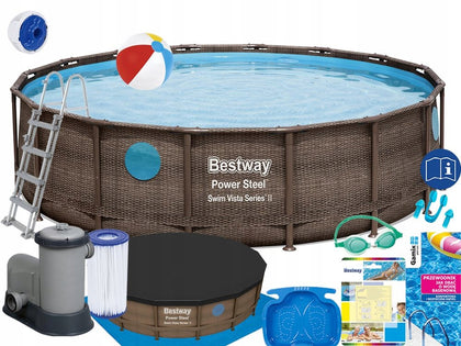 Bestway Frame Garden baseinas 488x122cm, 19480 litrai