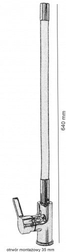 Virtuvinis maišytuvas Stellman FLEXI