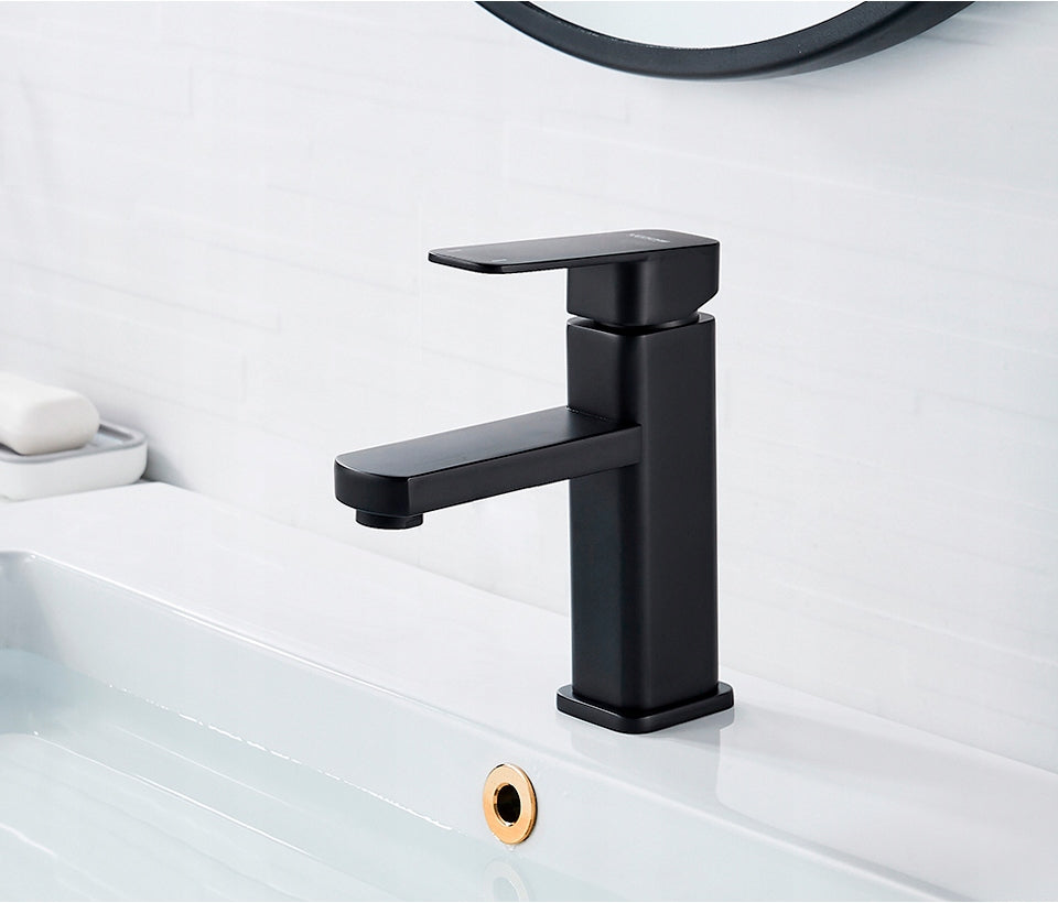 Praustuvo maišytuvas Ledeme, juodas