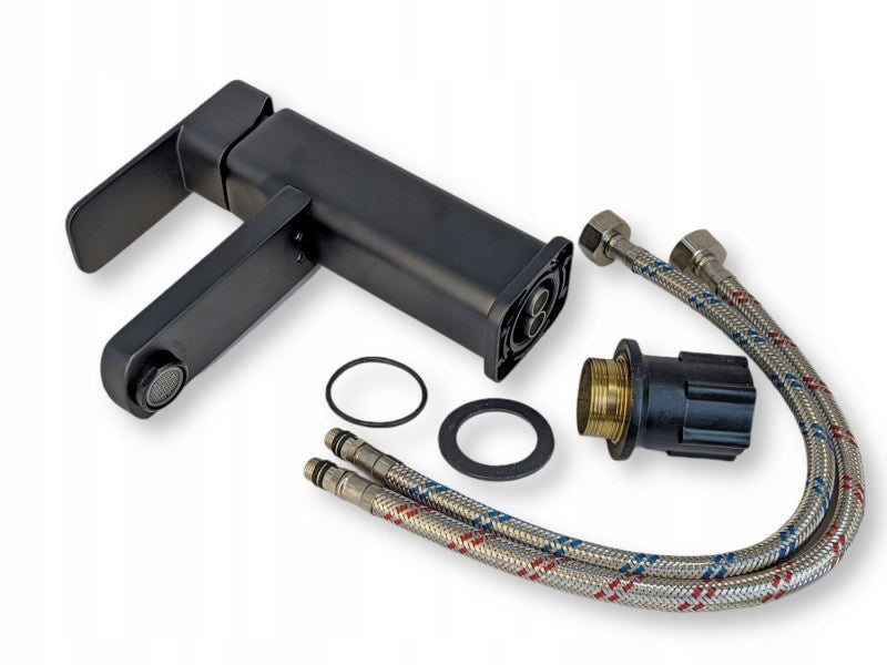 Praustuvo maišytuvas Ledeme, juodas