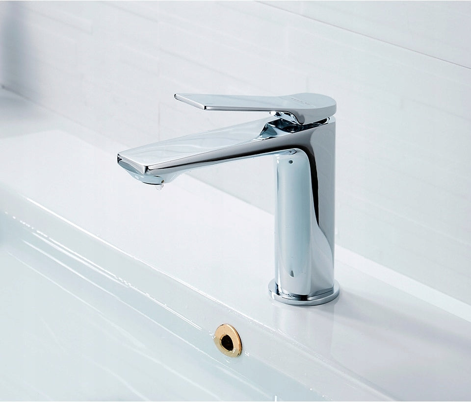 Chromuotas praustuvo maišytuvas Ledeme