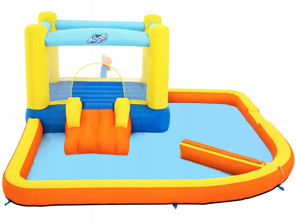 Bestway žaidimų aikštelės - baseinas - batutas 365x340x152cm