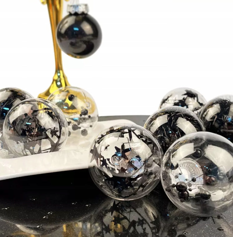 24vnt Eglutės žaisliukų rinkinys