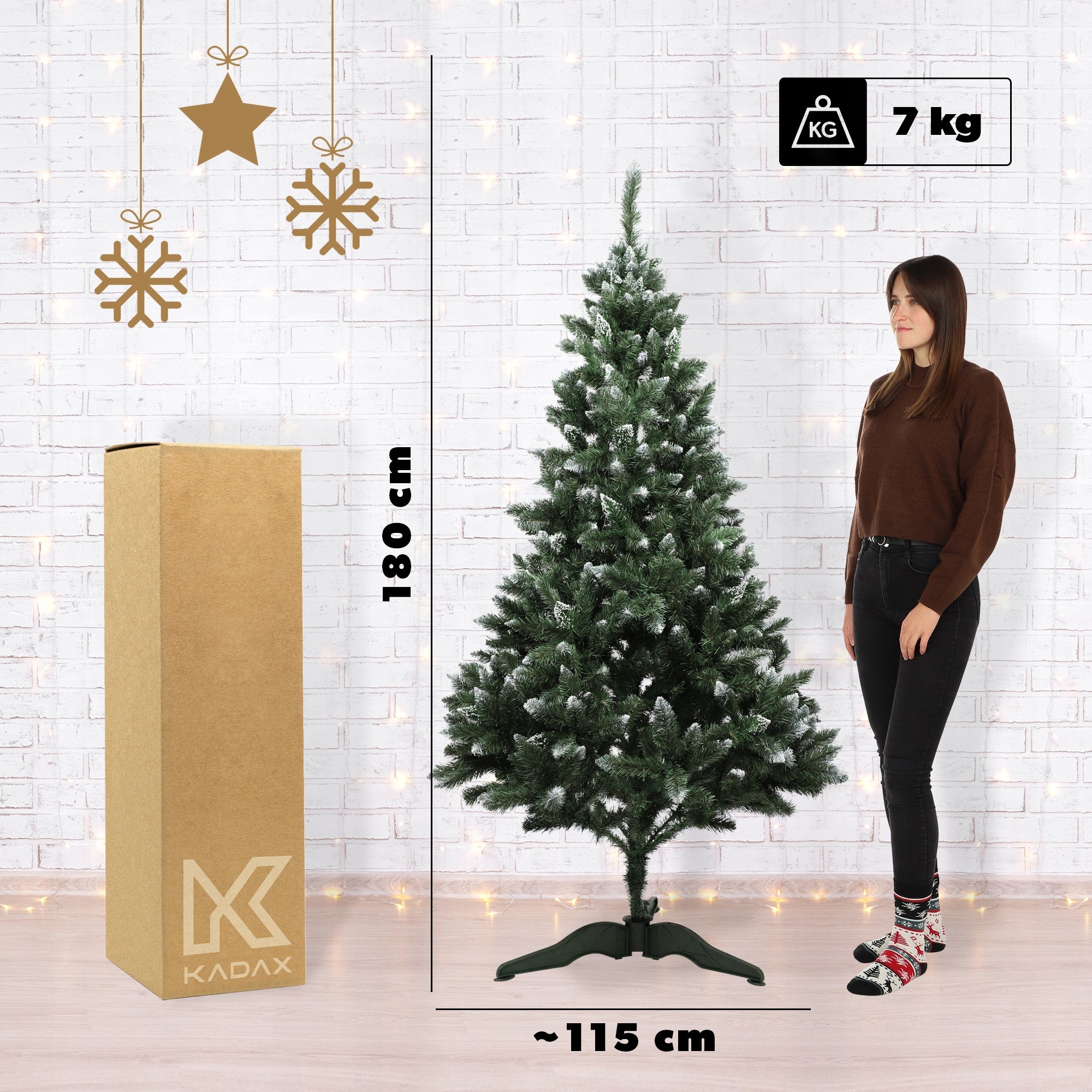 180cm Dirbtinė eglutė