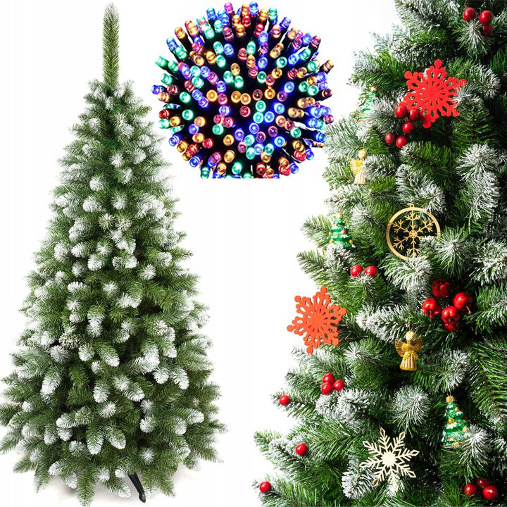 180cm Dirbtinė eglutė + LED lemputės