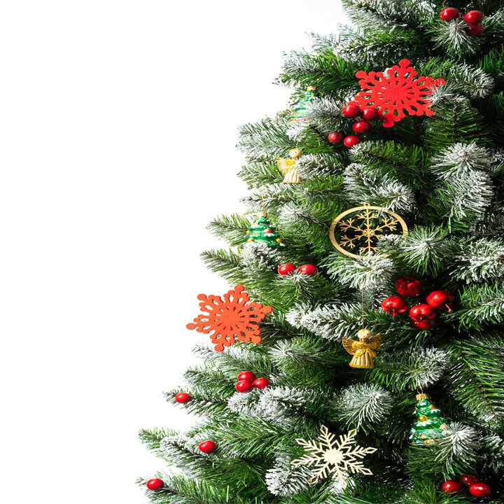 200cm Dirbtinė eglutė + maišas audinys + eglutės girlianda 420cm