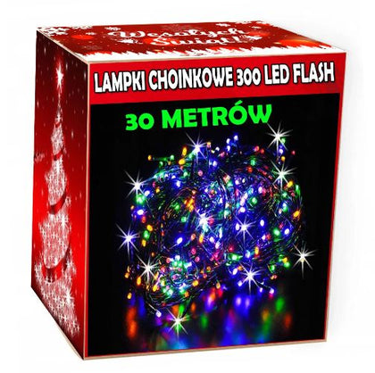 300 LED elektrinė girlianda