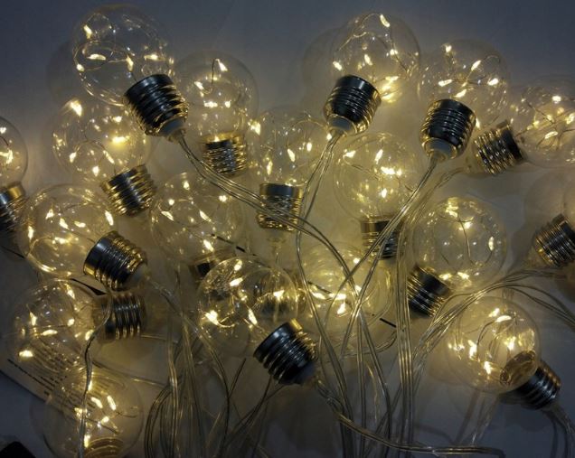 Elektrinė girlianda 20 lempučių su 120 šviesos diodų