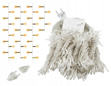 240 LED 3x2m elektrinė girlianda - varvekliai