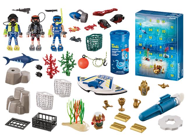 Advento kalendorius Linksmybės vandenyje Playmobil