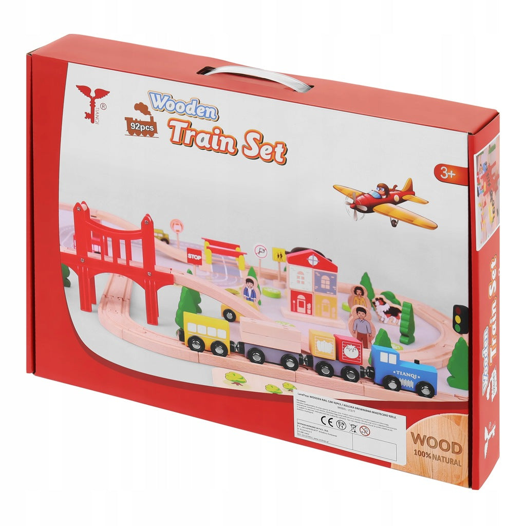 Medinis komplektas LandToys 92 vnt.