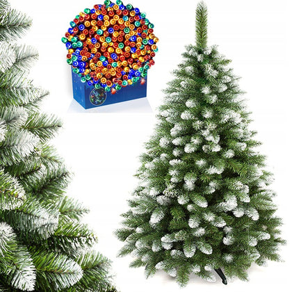 220cm Dirbtinė eglutė + LED lemputės