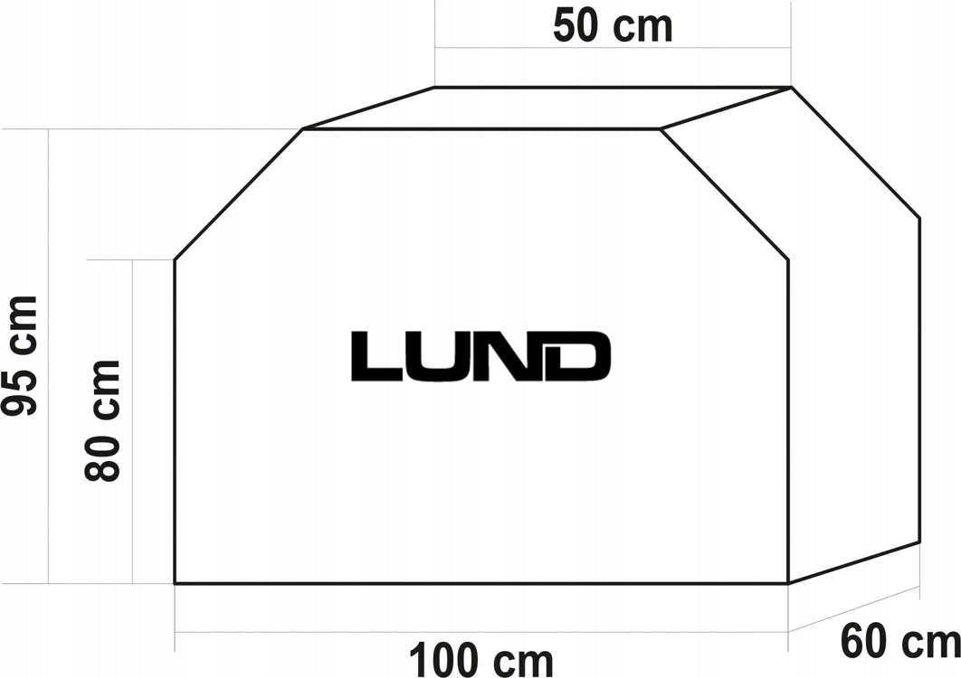 Anglies grilis 47 x 32 cm + Lund grilio dangtis