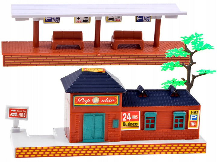 Didelis elektrinis traukinys su trasa + nuotolinio valdymo pultas