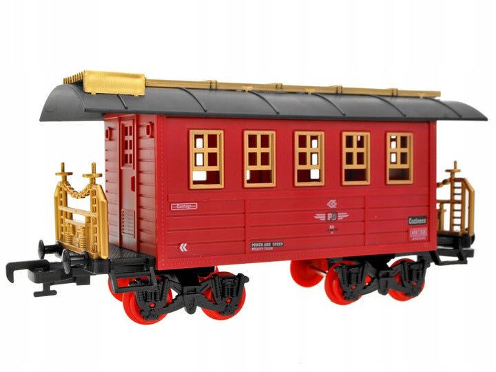 Didelis elektrinis traukinys su trasa + nuotolinio valdymo pultas