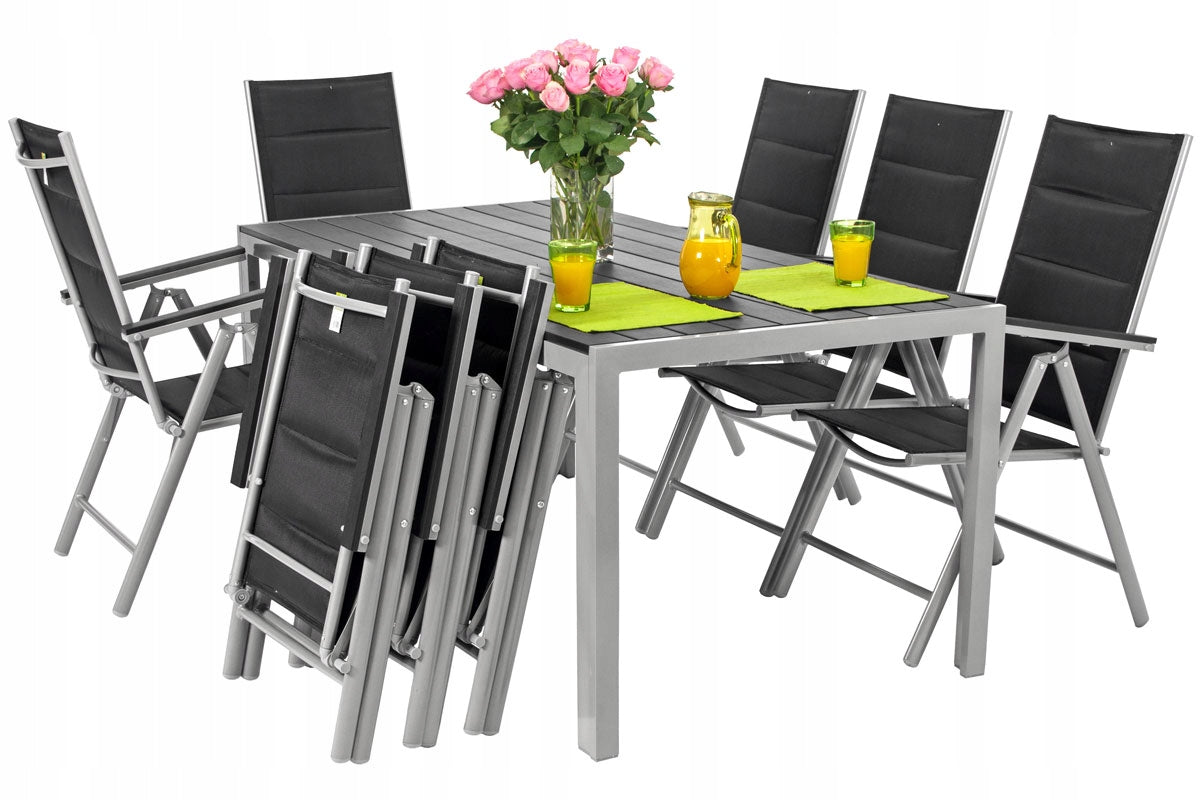 Sodo baldų komplektas MODENA 8 vietos