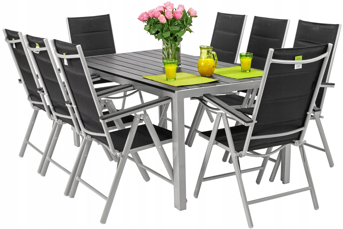 Sodo baldų komplektas MODENA 8 vietos