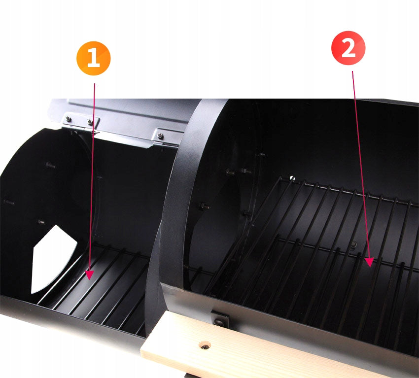 Grilis su anglimis Lund + rūkykla