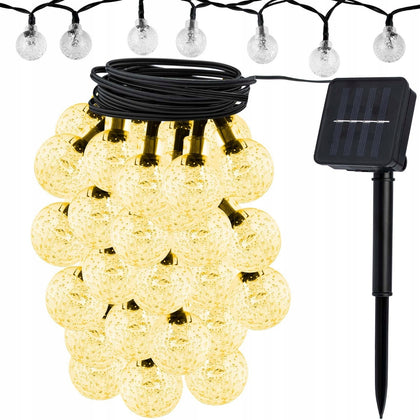 Girlianda 20xLED GLOW BALLS su saulės baterija