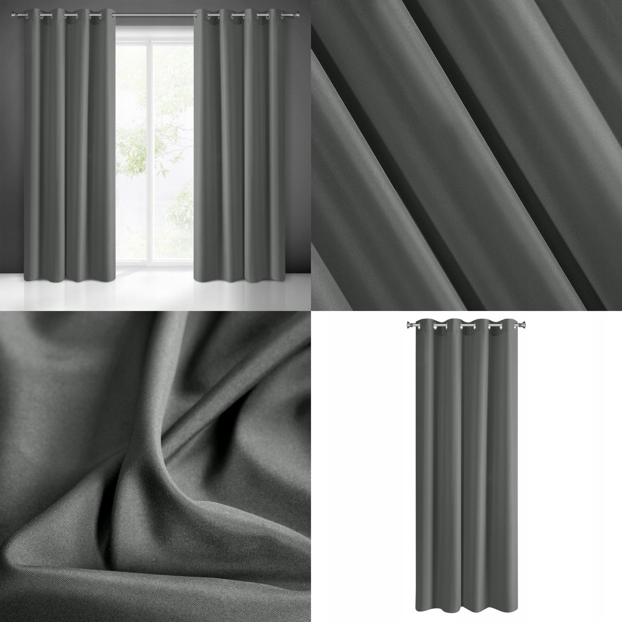 Pusiau tamsinanti užuolaida 250 x 140 cm