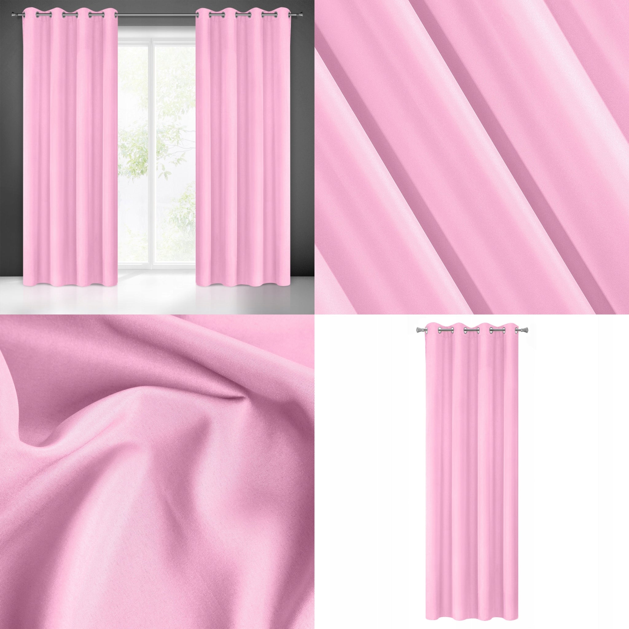 Pusiau tamsinanti užuolaida 250 x 140 cm