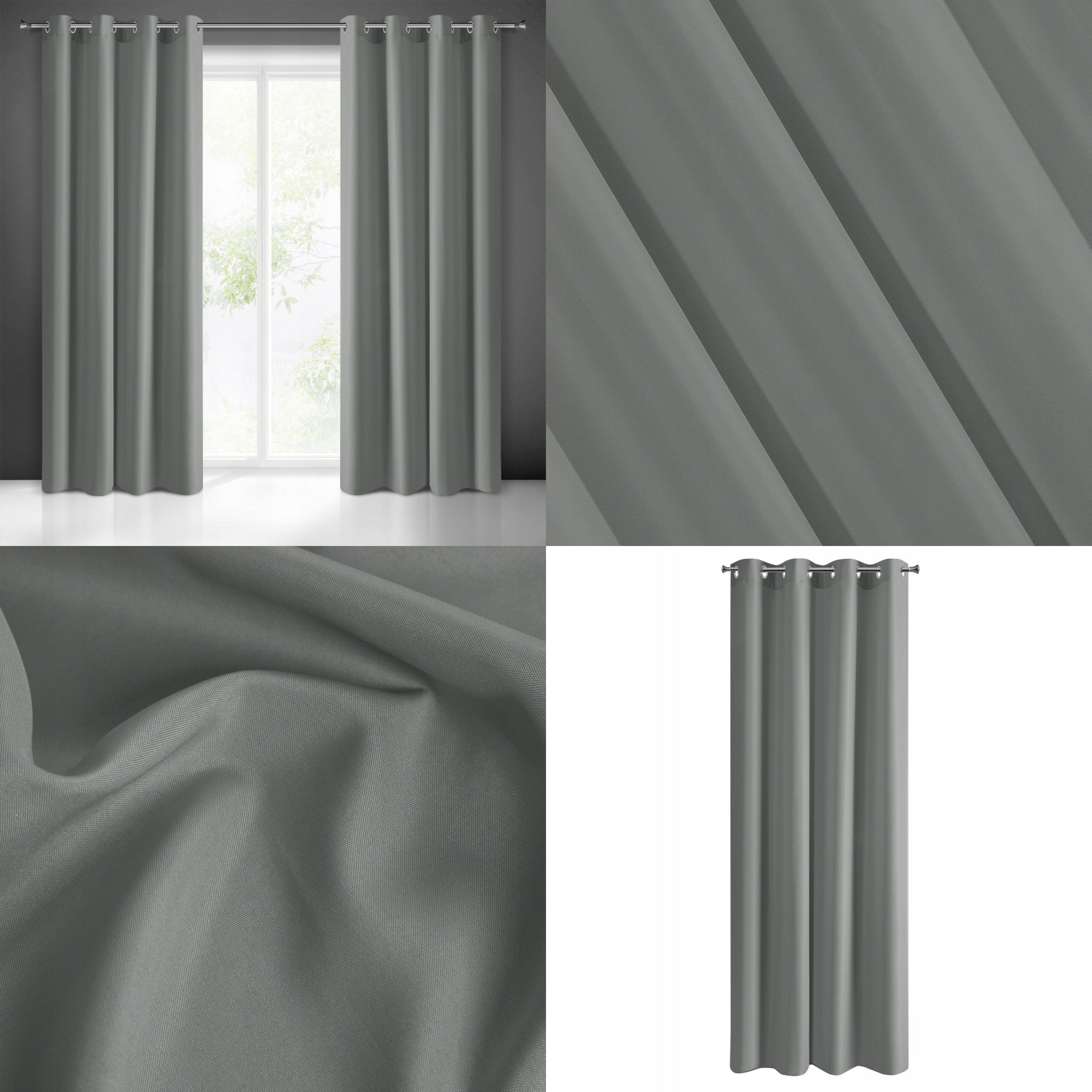 Pusiau tamsinanti užuolaida 250 x 140 cm