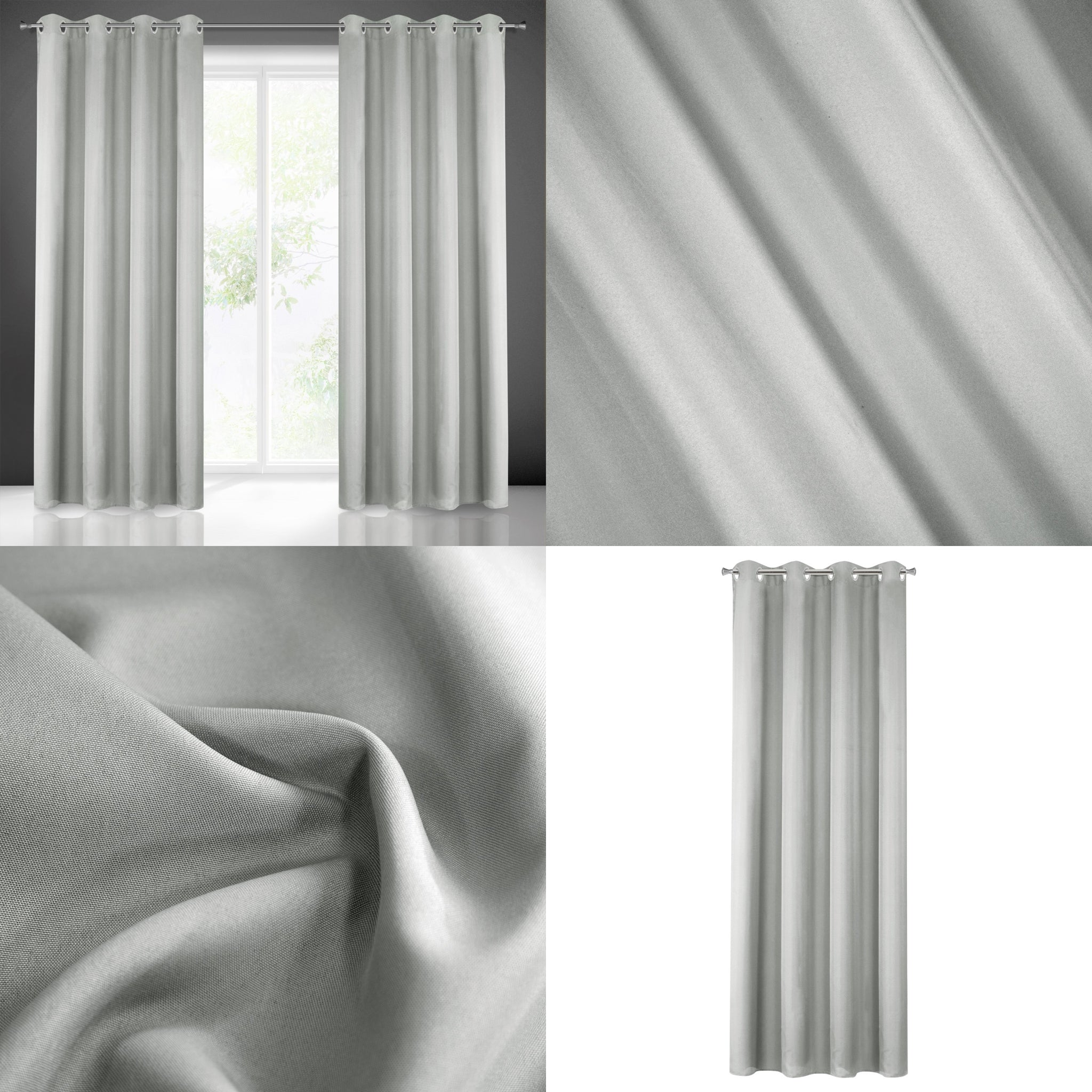 Pusiau tamsinanti užuolaida 250 x 140 cm