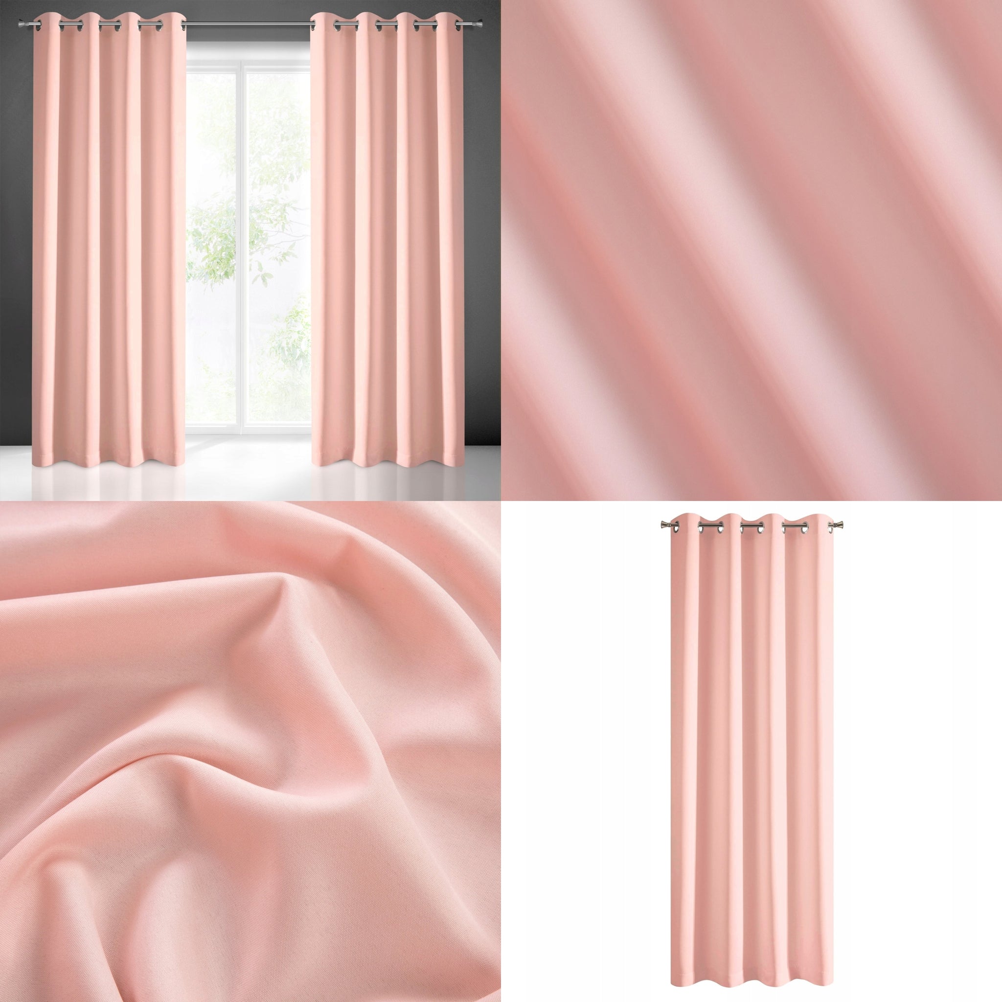 Pusiau tamsinanti užuolaida 250 x 140 cm