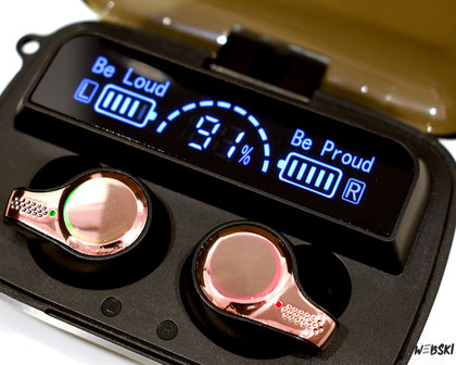 Webski M18 belaidės Bluetooth 5.0 ausinės