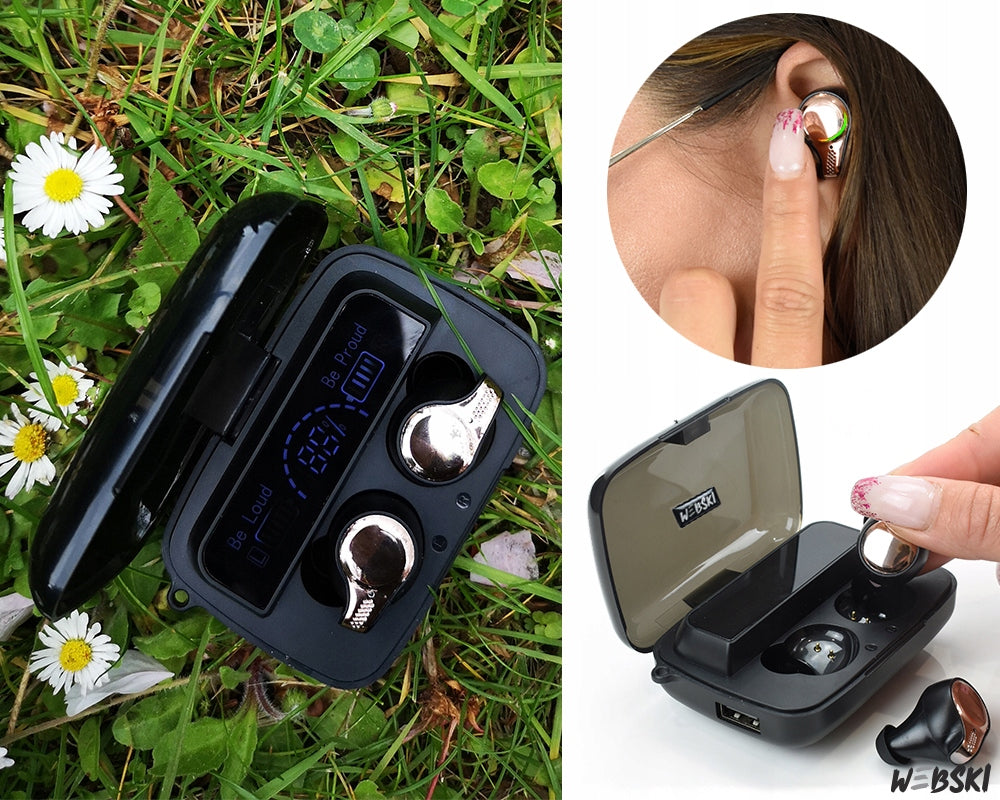 Webski M18 belaidės Bluetooth 5.0 ausinės